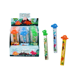 Ruler with Raised Dinosaur Character Topper