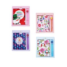 A5 Christmas Lockable Notebook & Pen Set 50 Pages