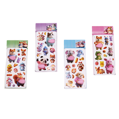 Cute Character Kids Sticker Sheets
