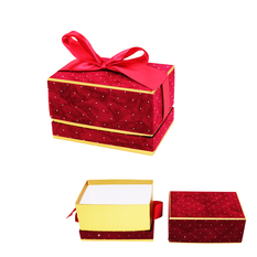 Burgundy Velvet Gift Boxes in 2 Sizes