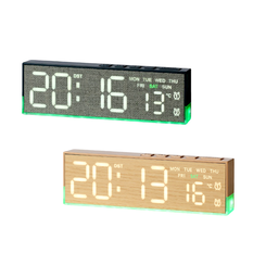 Rectangular Digital Alarm Clock 17×5.5×2.5cm