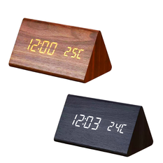 Triangular Digital Alarm Clock 15×8×7cm