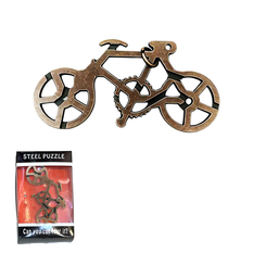 Metal Brain Teaser Puzzle Bicycle