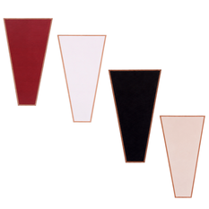 Bouquet Sleeves with Gold Outline – 4 Colours