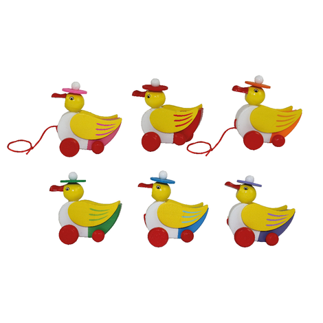 Wooden Duck Toy – 6 Designs