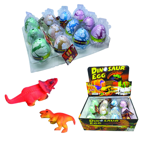 Dinosaur Eggs That Hatch in Water – 6x4.5cm – Pack of 12