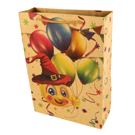 Kids’ Gift Packaging Bag with Balloons Design