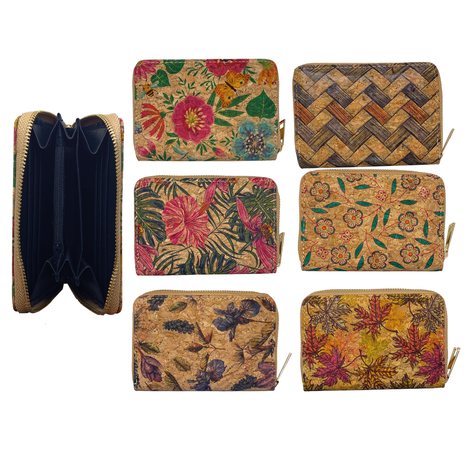 Women’s Cork Wallet – 6 Designs