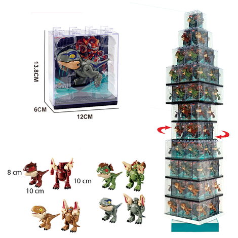 Transforming Dinosaur Toy – 4 Designs