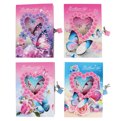 A5 Lockable Diary – 4 Designs
