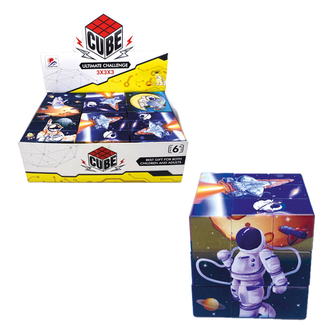 Space Theme Magic Cube 5.7x5.7cm 