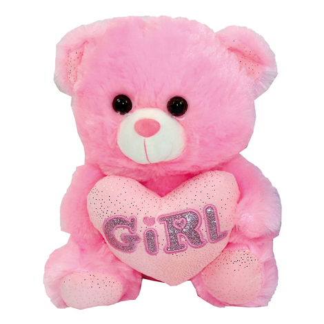 Plush Teddy Bear GIRL in 4 Sizes