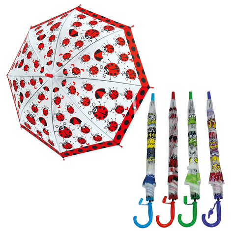 Children’s Umbrella with Prints in 4 Colors – Diameter 100cm