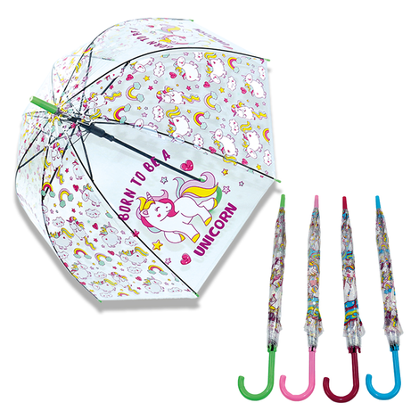 Children’s Unicorn Umbrella in 4 Colors – Diameter 110cm