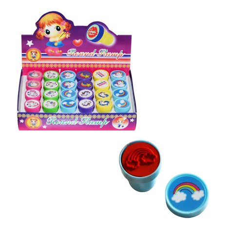 Unicorn Stamp in 6 Designs – Pack of 24
