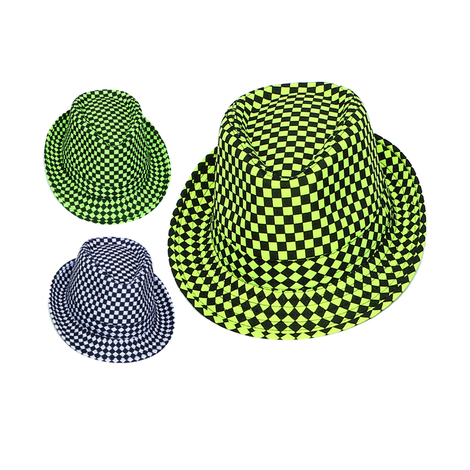 Checkered Hat – 4 Colors