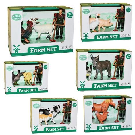 Farm Toy Set in 6 Designs