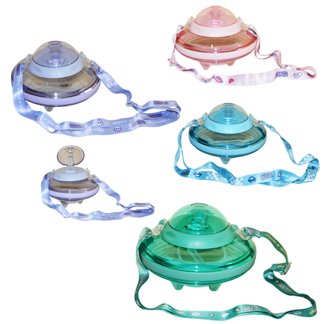 Plastic Water Bottle with Spout Lid – 4 Colors – 550ml