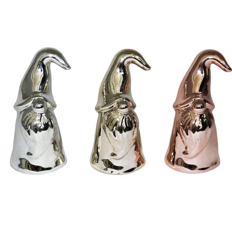 Christmas Gnome Decoration 3 Colors 12.5x5.5cm