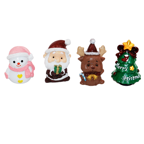 Christmas Polyester Decoration in 4 Designs 5.8cm