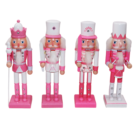 Wooden Nutcracker in 4 Designs & 3 Sizes