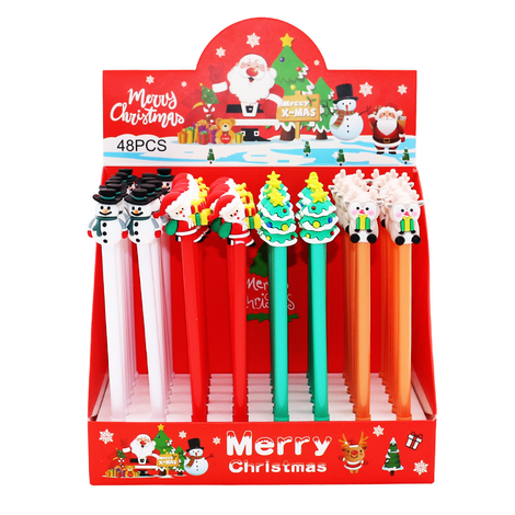 Everlasting pencil in 4 Christmas designs – Pack of 48 pieces