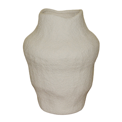 Ceramic vase 23x18x17.5cm