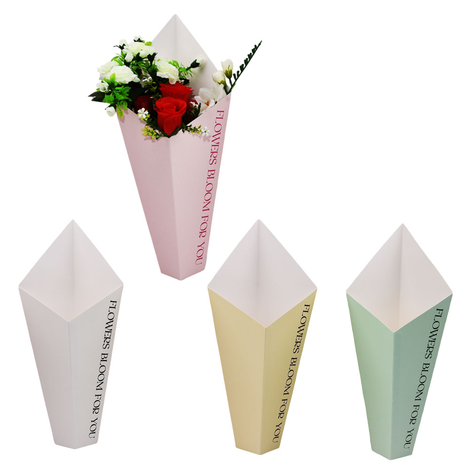 Flower Packaging Sleeve in 4 Colors – 2 Sizes