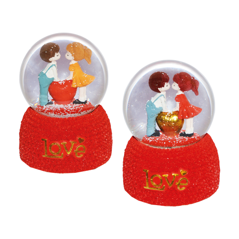 Love Snow Globe 10cm (2 Designs)