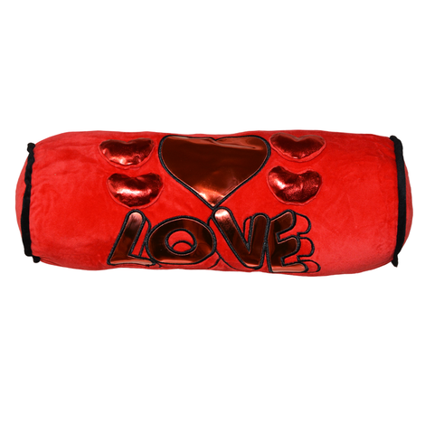 LOVE Pillow in Red Color 45x17x17cm