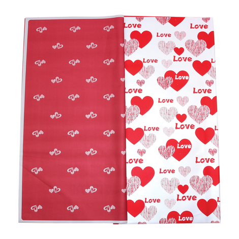 Waterproof Double-Sided Cellophane Wrapping Sheet 58x58cm – Pack of 20