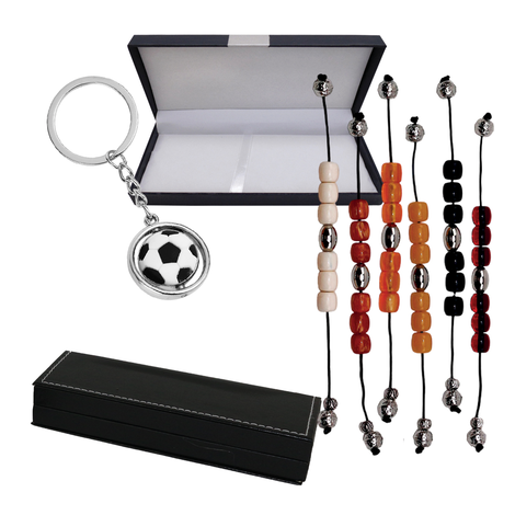 Gift Set: Football Keychain + Begleri (6 Colours)