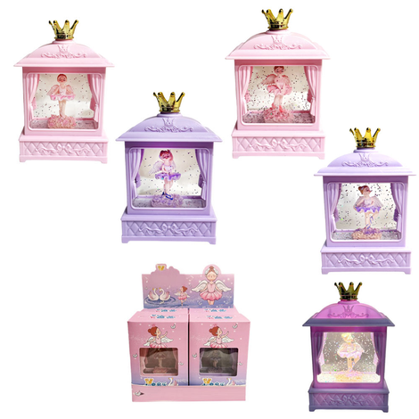 Ballerina LED Lantern Decorative Light with Music 13.5cm 