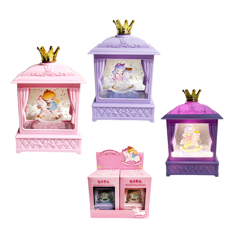 Princess LED Lantern Decorative Light with Music 13.5cm 