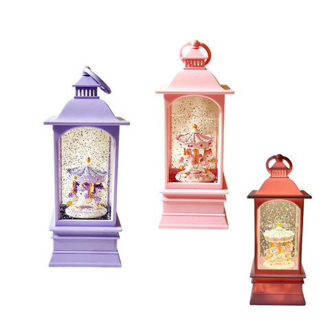 Decorative Carousel LED Lantern Light 20.5cm 