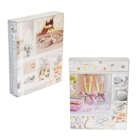 Photo Album 200 Photos 13x18 Gift Box Available In 2 Designs