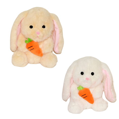 Plush Bunny with Carrot 23cm