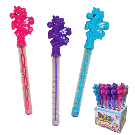 Unicorn Bubble Wand Toy with Sound 37cm