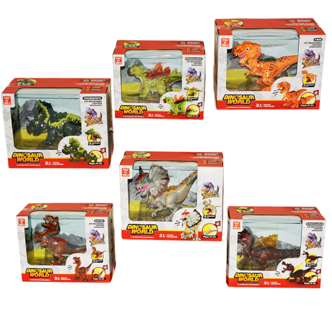 Dinosaur Toy with Light Sound and Motion Assorted Designs
