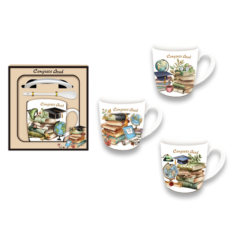 Congrats Grad Gift Set 3pcs 8.5x9cm 