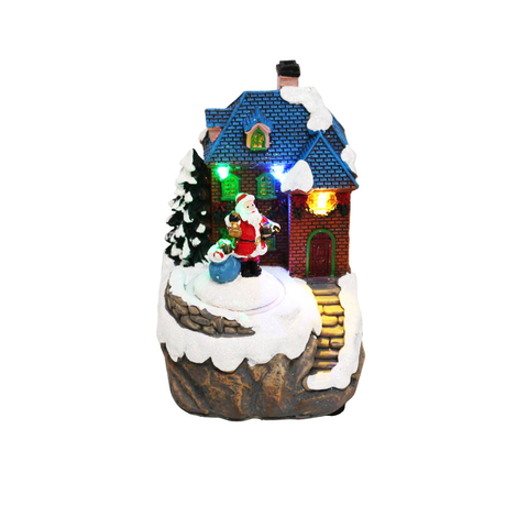 Light-Up Tabletop Christmas House