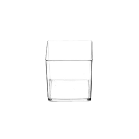 Square Plexiglass Cachepot in 3 Sizes
