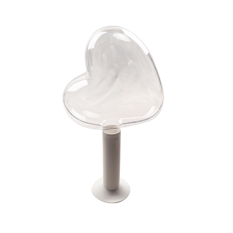 Heart Plexiglass Bouquet Holder 37cm