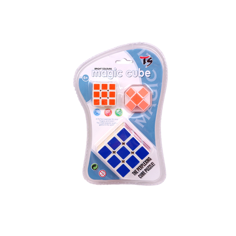 Geometric Magic Cube Set – 3 Pieces