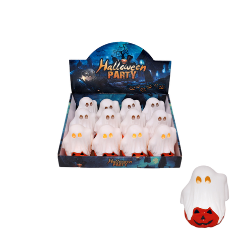 Light-Up Halloween Ghost 10×6cm