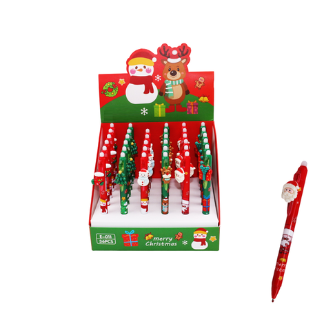 Christmas Pen with Side Festive Character