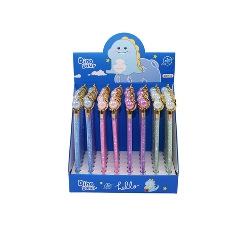 Glitter Everlasting Pencil with Globe Topper 