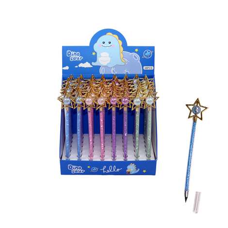 Glitter Eternal Pencil with Star Topper