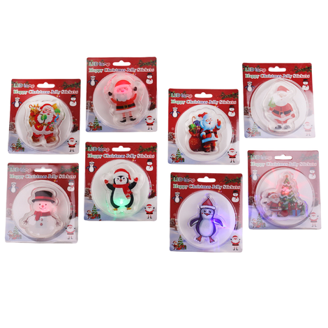 Christmas Silicone Window Light 6.5 cm