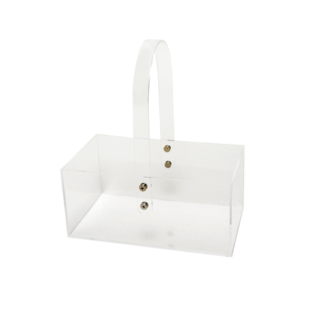 Plexiglass Box with Tall Central Handle